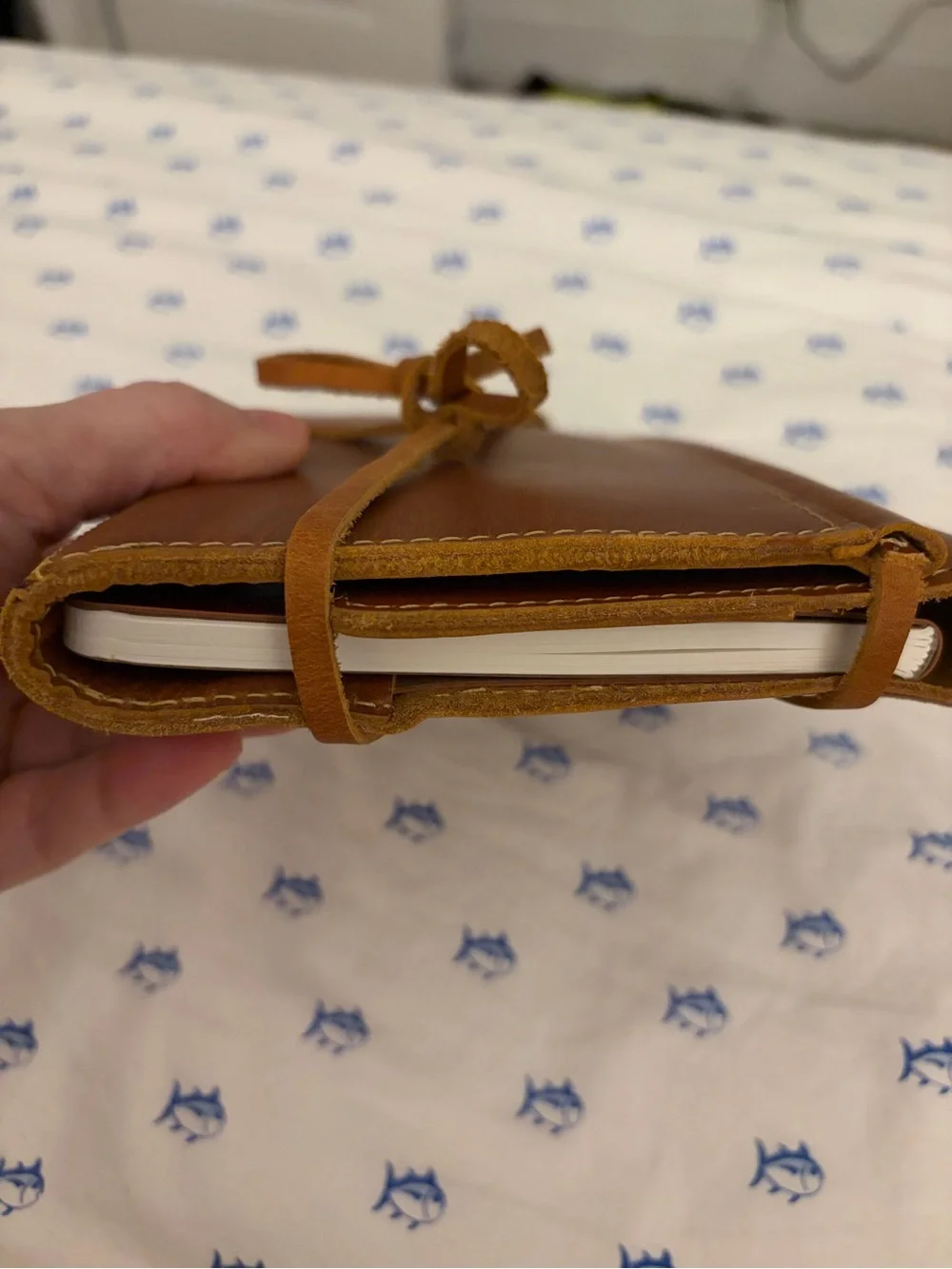 N/A leather journal